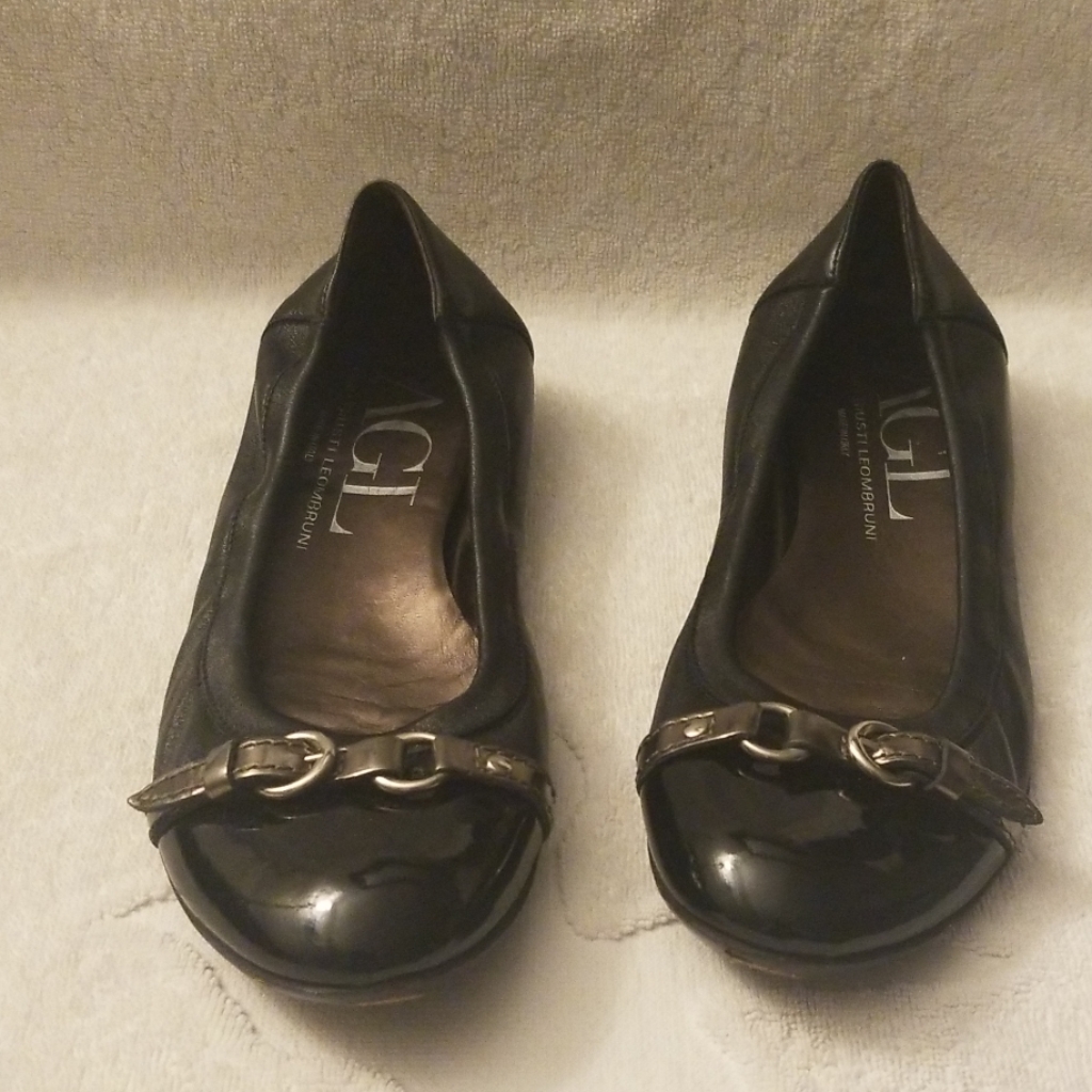 Agl Cap Toe Ballet Flats